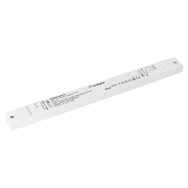   ARV-SP-24150-LINEAR-PFC (24V, 6.25A, 150W) (Arlight, IP20 , 5 )