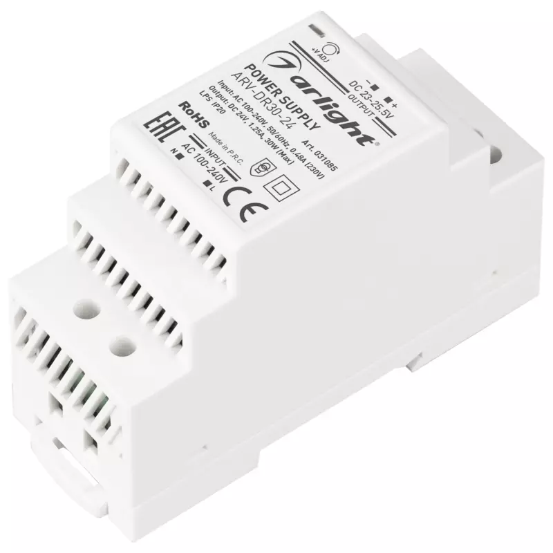   ARV-DR30-24 (24V, 1.25A, 30W)