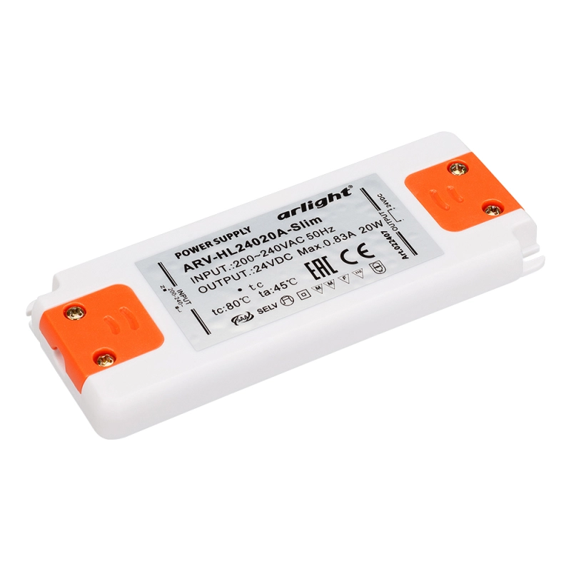   ARV-HL24020A-Slim (24V, 0.83A, 20W)