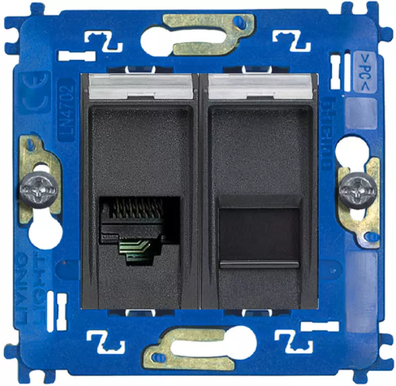   RJ11+RJ45 Livinglight, . 5E ()