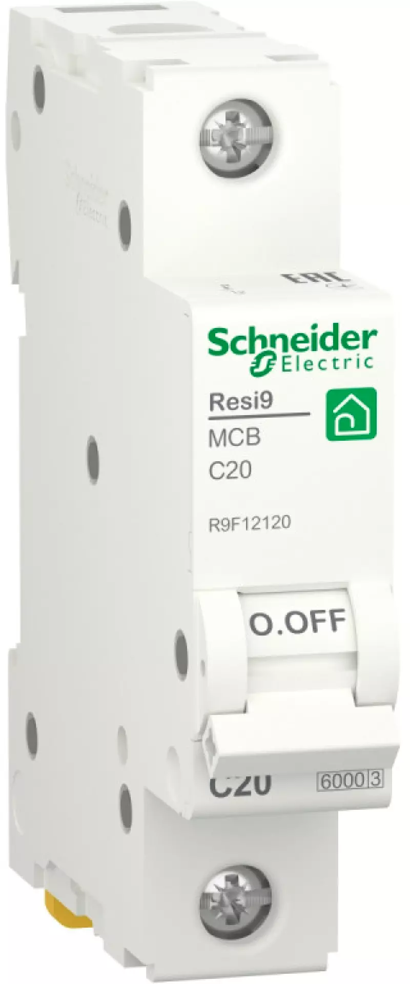   Schneider Resi9 - 1P - 20A - C - 6kA - 1M