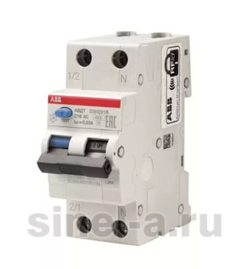   () ABB DSH201R - 1P+N - 40A - AC - 30mA -  C - 4.5kA