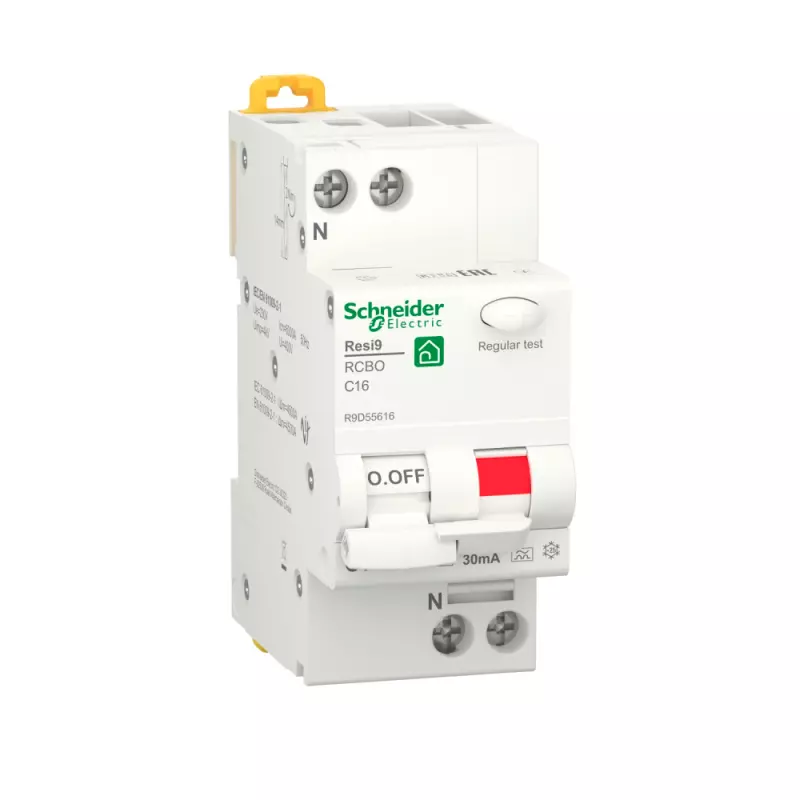   () Schneider Resi9 - 1P+N - 16A - A - 30mA -  C - 6kA