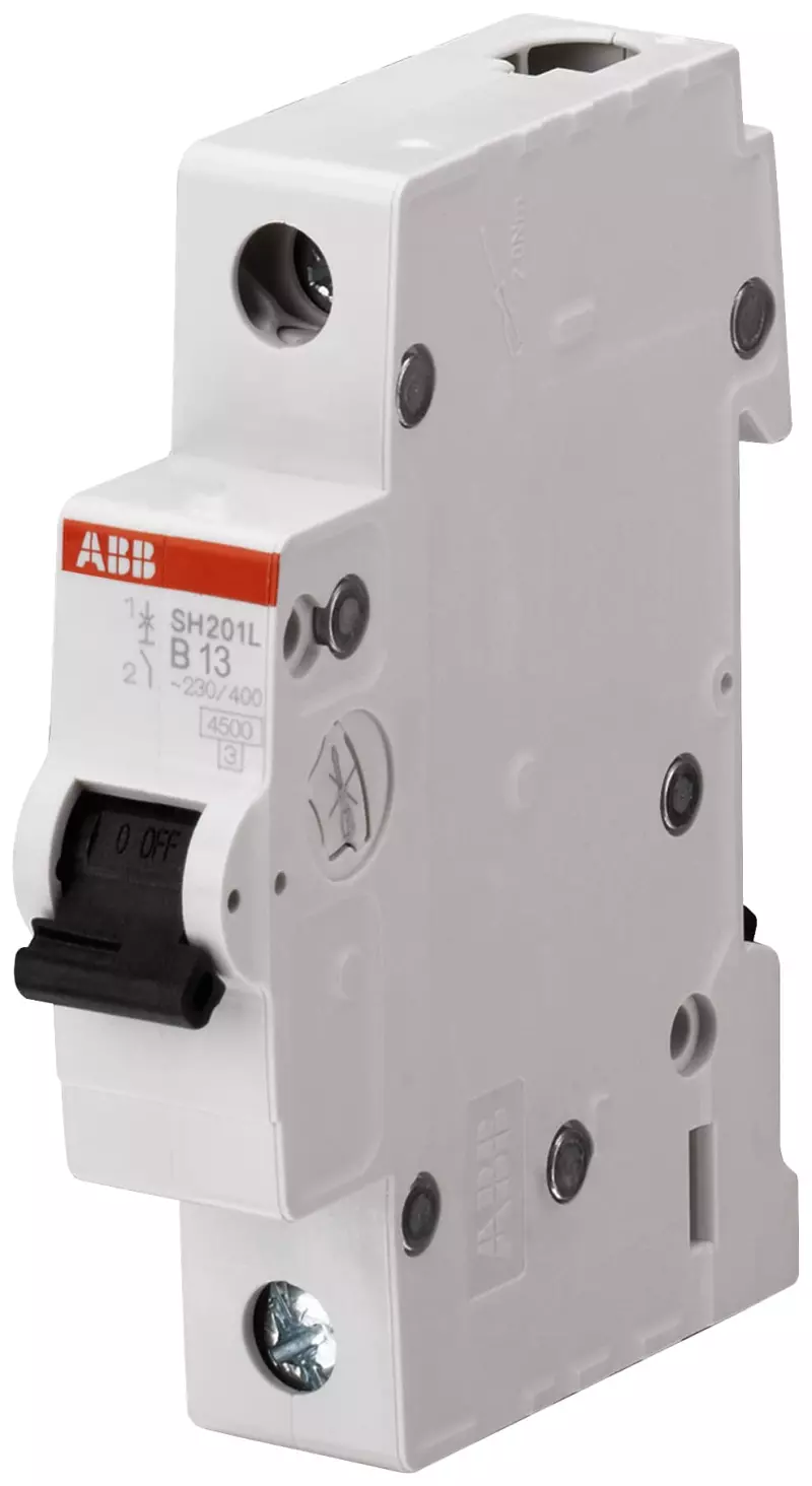   ABB SH201L - 1P - 6A - B - 4.5kA - 1M