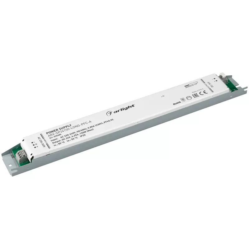   ARV-SP24150-LONG-PFC-A (24V, 6.25A, 150W)