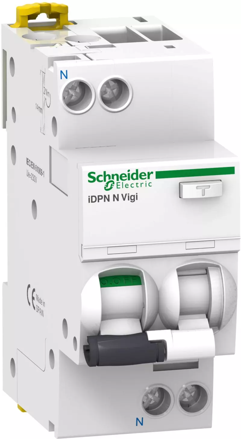   () Schneider Acti9 iDPN N VIGI - 2P - 40A - A - 100mA -  C - 6kA