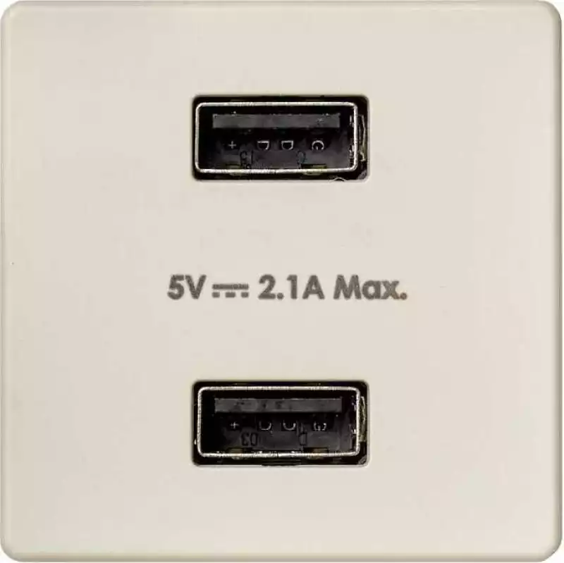   USB Simon, 2 x USB-A - 2.1A, 2.1A ( )