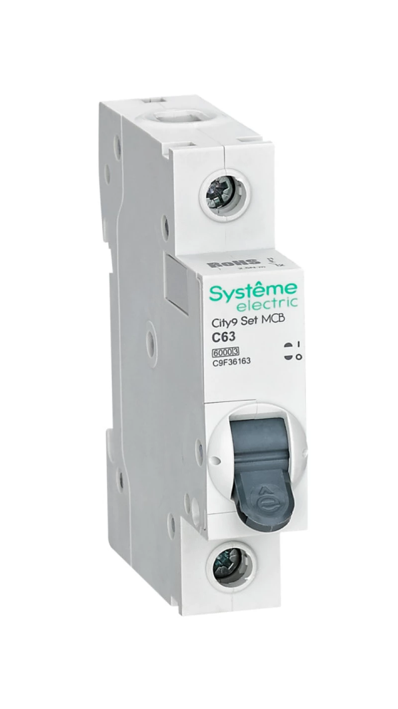   Systeme City9 - 1P - 63A - C - 6kA - 1M