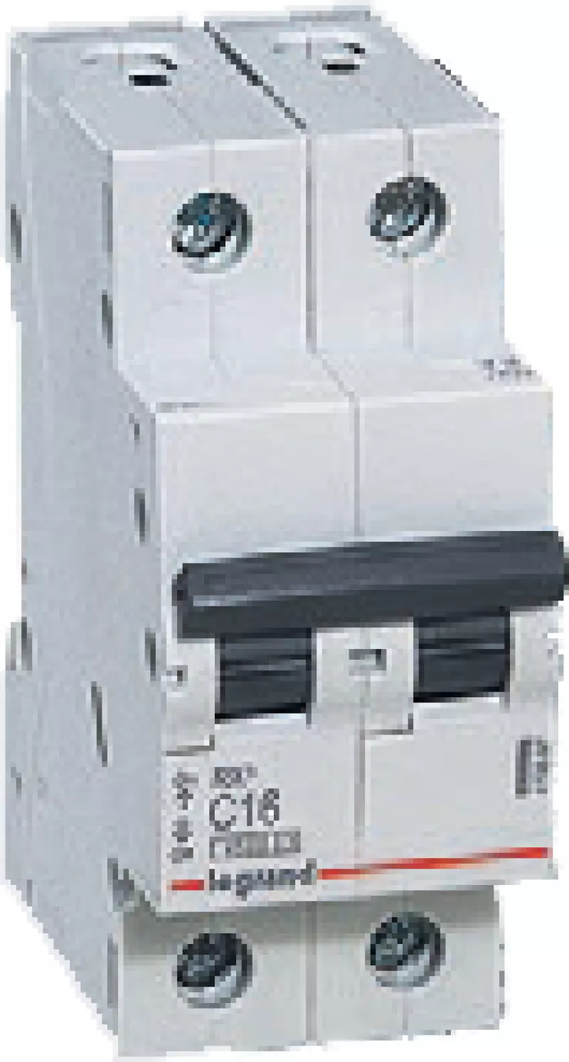   Legrand RX3 - 2P - 6A - C - 4.5kA - 2M - 400