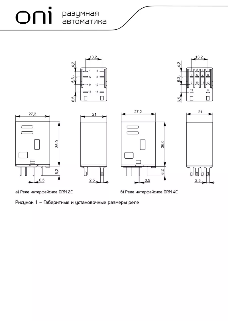 IEK ONI   ORM-1 2C 220 AC  LED  . 