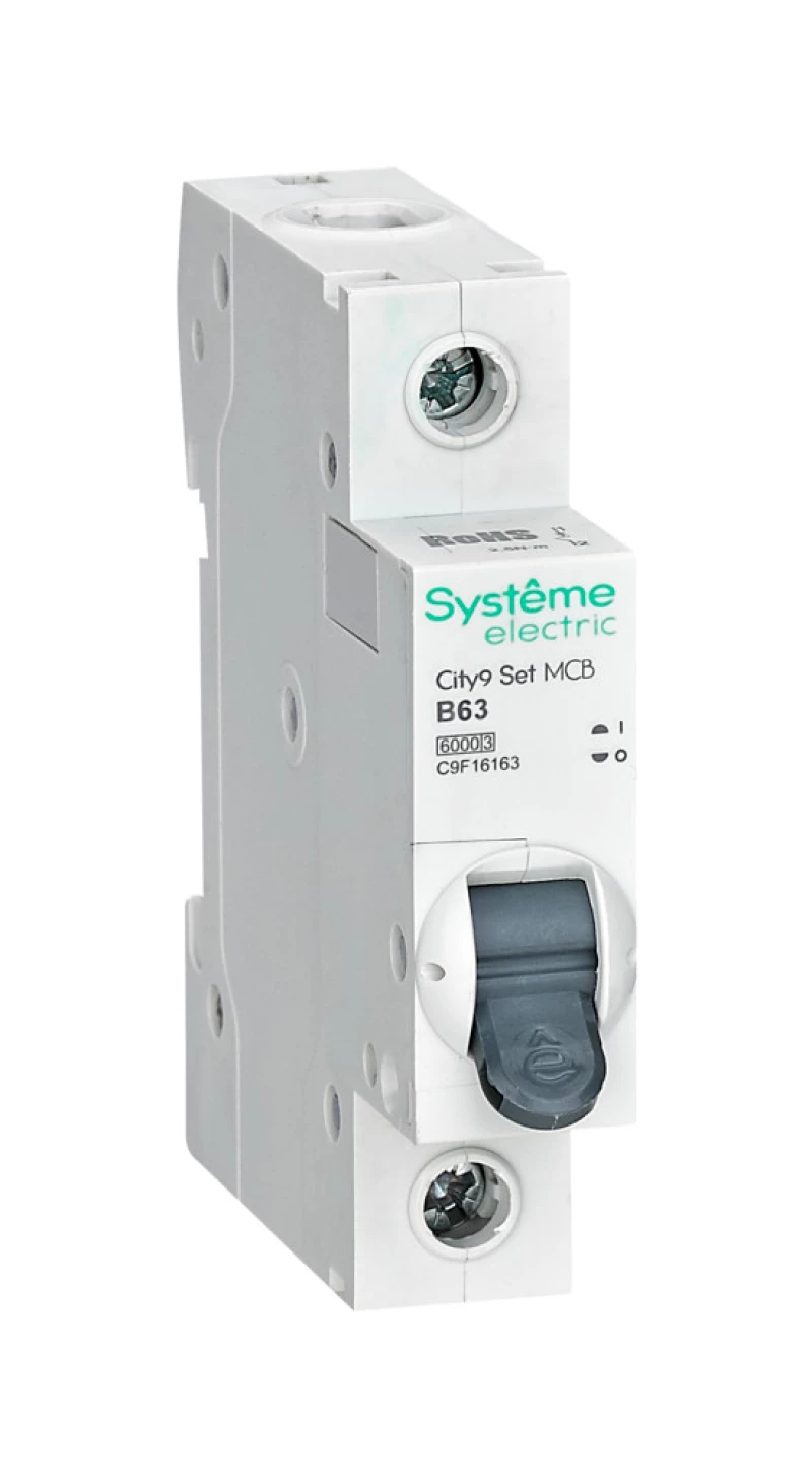   Systeme City9 - 1P - 63A - B - 6kA - 1M