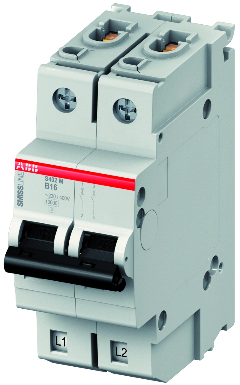   ABB S402M UC - 2P - 2A -  Z - 10kA - 2M