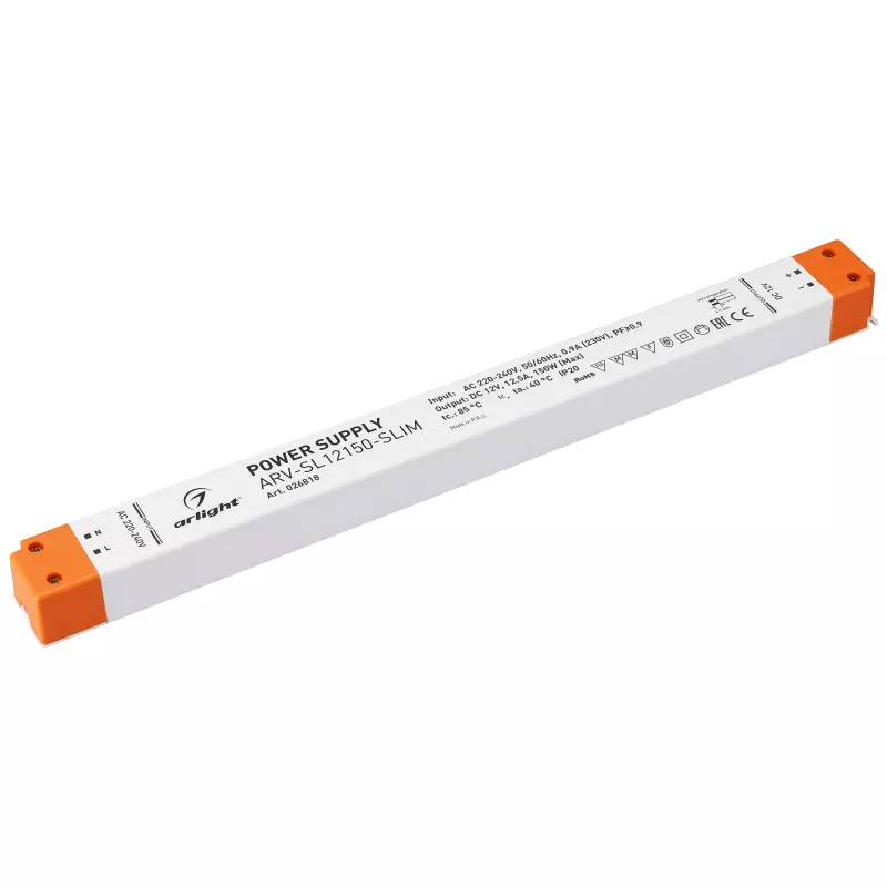   ARV-SL12150-SLIM (12V, 12.5A, 150W, PFC)