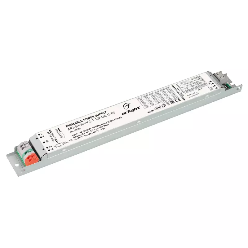   ARJ-SP-70-PFC-1-10V-DALI2-PD (70W, 9-66V, 0.7-1.4A) (Arlight, IP20 , 5 )