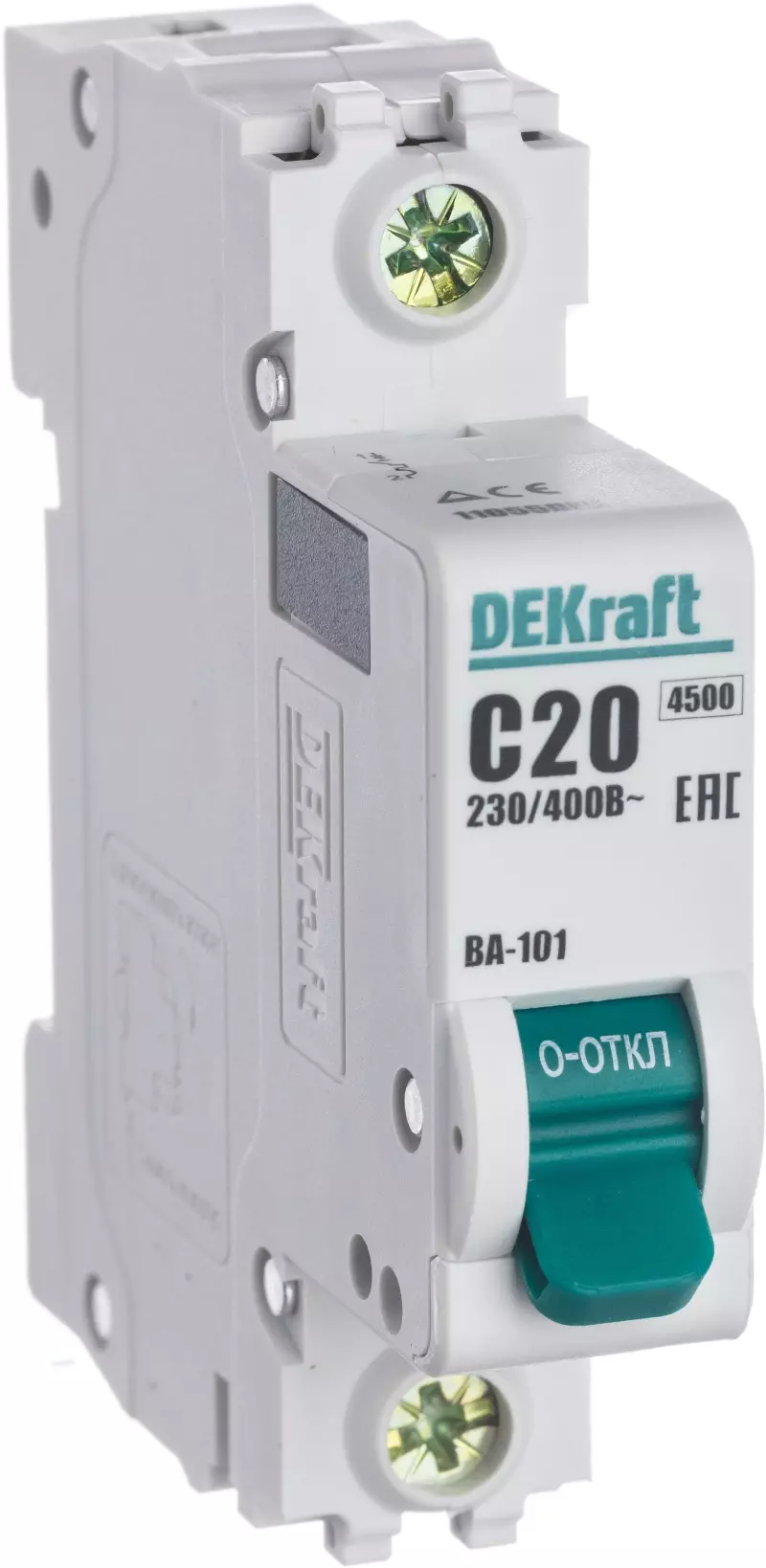   Dekraft -101 - 1P - 20A - C - 4.5kA - 1M