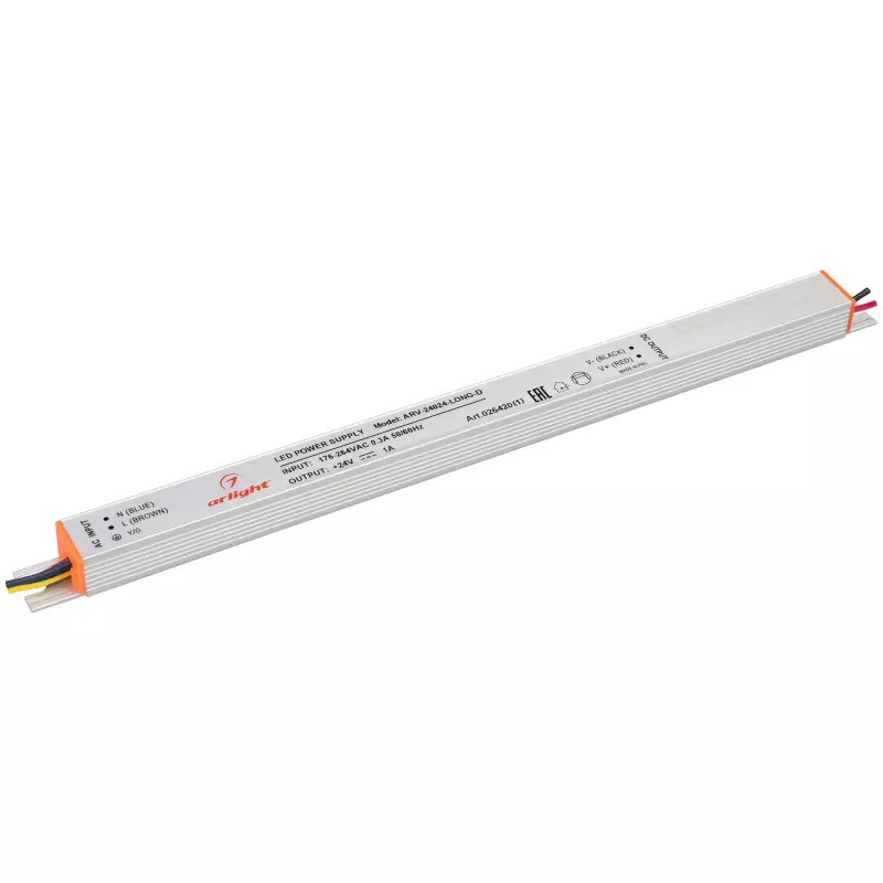   ARV-24024-LONG-D (24V, 1A, 24W)