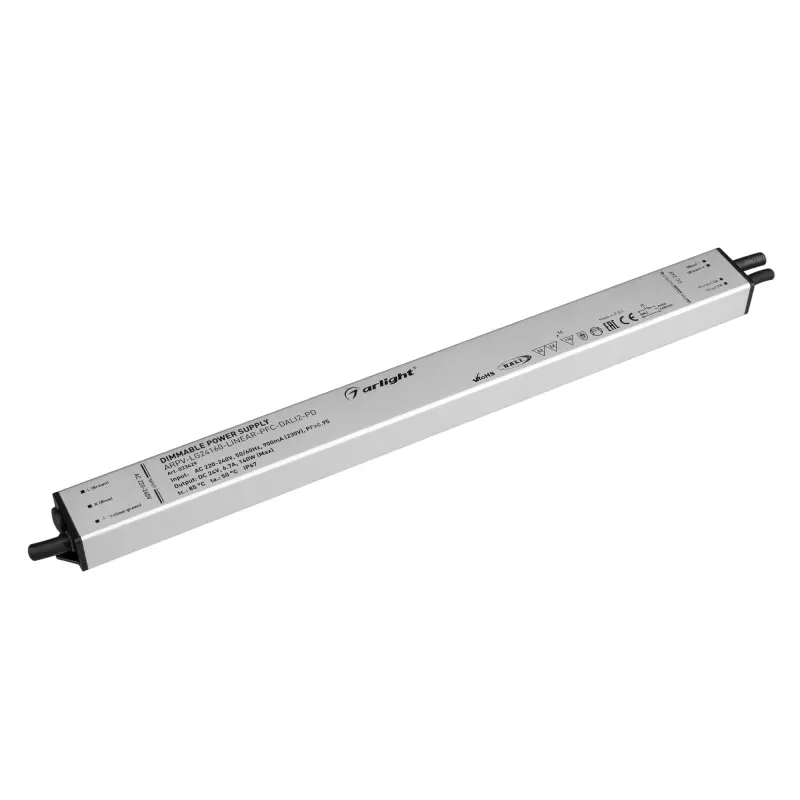   ARPV-LG24160-LINEAR-PFC-DALI2-PD (24V, 6.7A, 160W) (Arlight, IP67 , 5 )