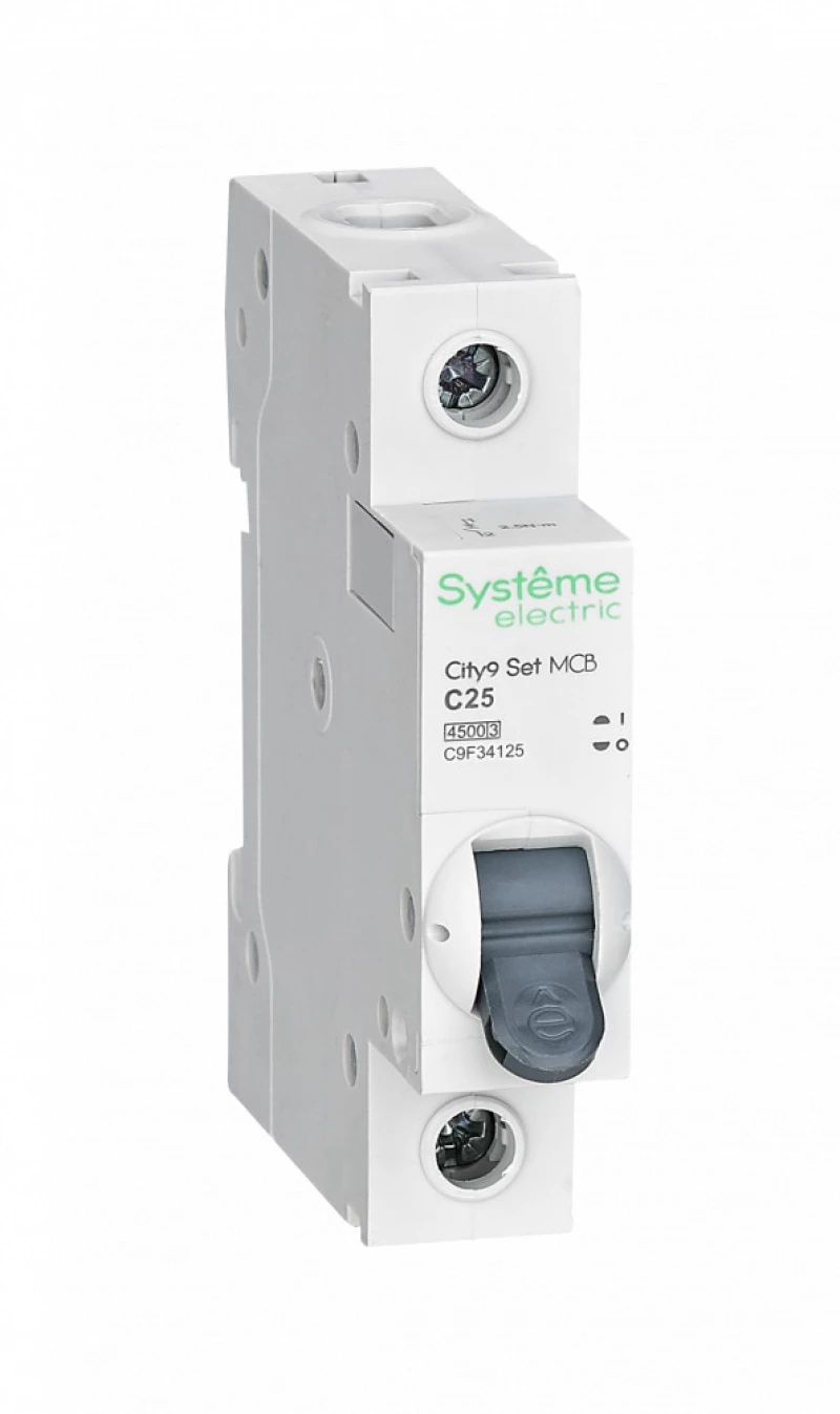   Systeme City9 - 1P - 25A - C - 4.5kA - 1M