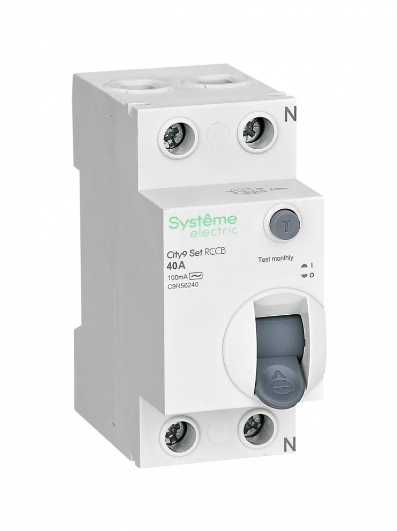    (/) Systeme City9 - 2P - 40A - AC - 100mA