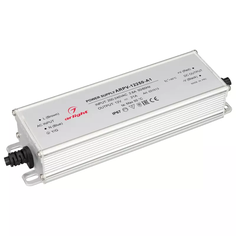   ARPV-12250-A1 (12V, 21A, 252W)