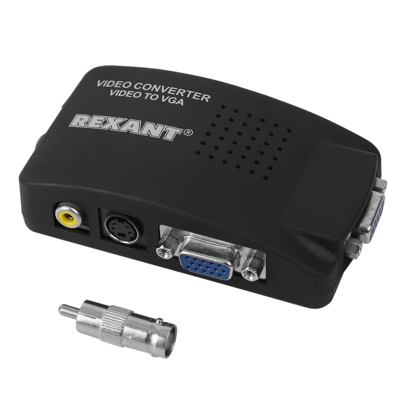  BNC + S-video  VGA REXANT