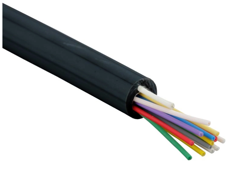 Hyperline FO-DPE-IN/OUT-9S-4-LSZH-BK  - 9/125 (SMF-28 Ultra) , 4 ,    (tight buffer), /, ,     (FTTH), LSZH, 40C  +60C, 