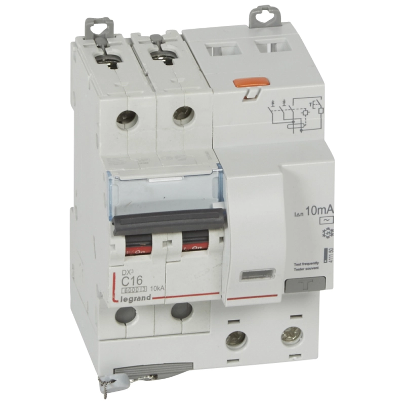   () Legrand DX3 - 2P - 16A - AC - 10mA -  C - 6kA