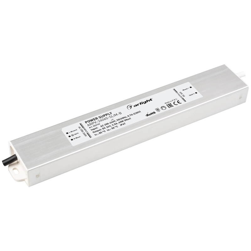   ARPV-24060-SLIM-B (24V, 2.5A, 60W)