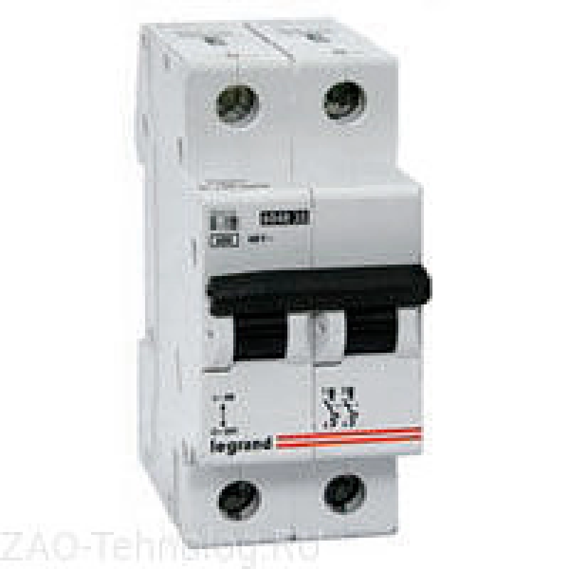   Legrand LR 6000 - 2P - 16A - C - 6kA - 2M