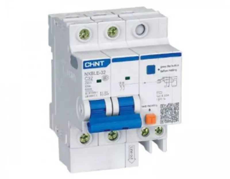   () Chint NXBLE-32 - 1P+N - 32A - AC - 30mA -  C - 6kA