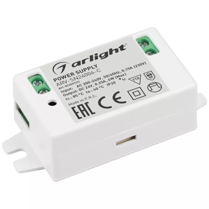   ARV-SN24006-C (24V, 0.25A, 6W)