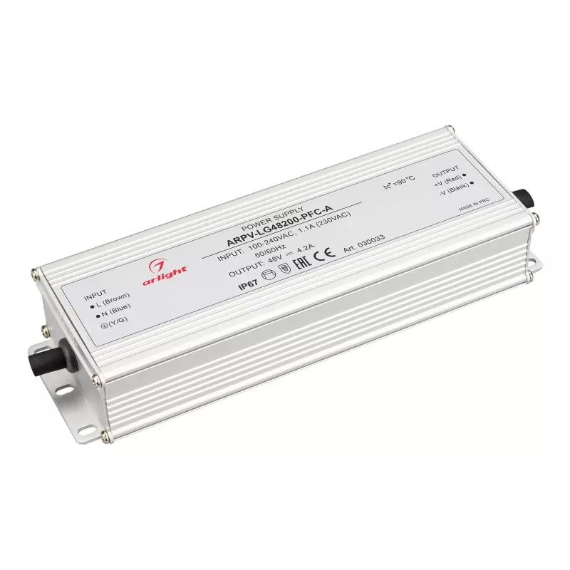   ARPV-LG48200-PFC-A (48V, 4.2A, 200W)