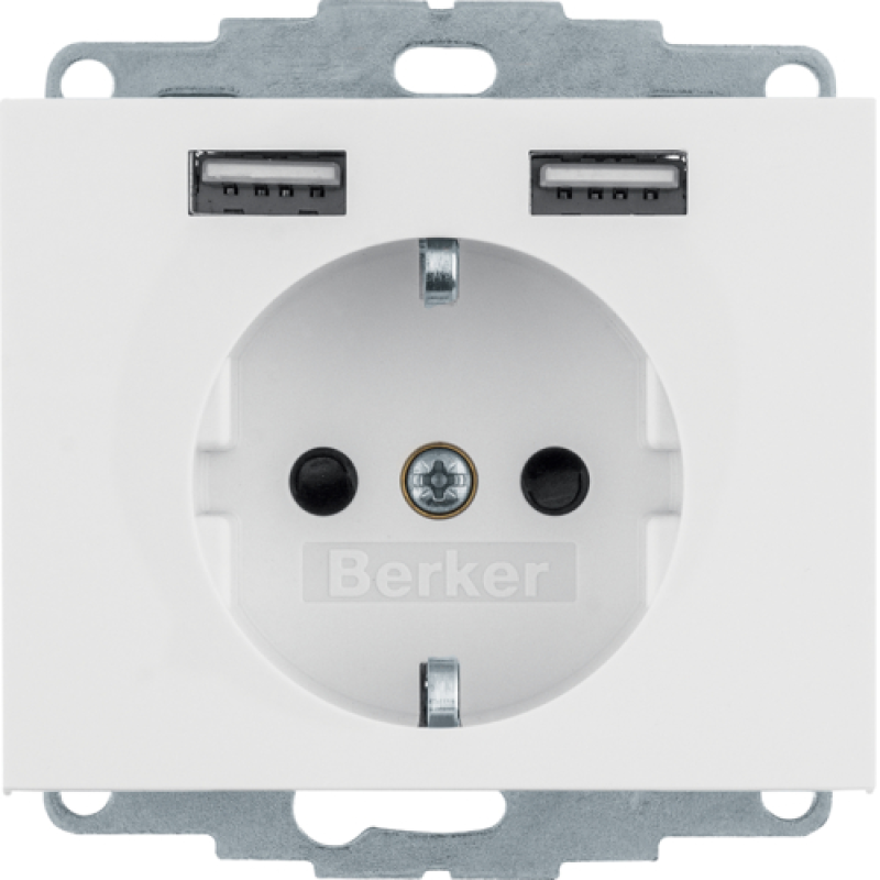  SCHUKO  2 USB-  , K.1, :  