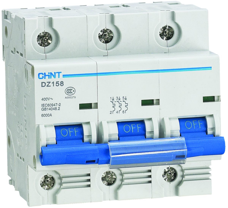   Chint DZ158-125H - 3P - 100A -  K - 10kA - 4.5M - 400 