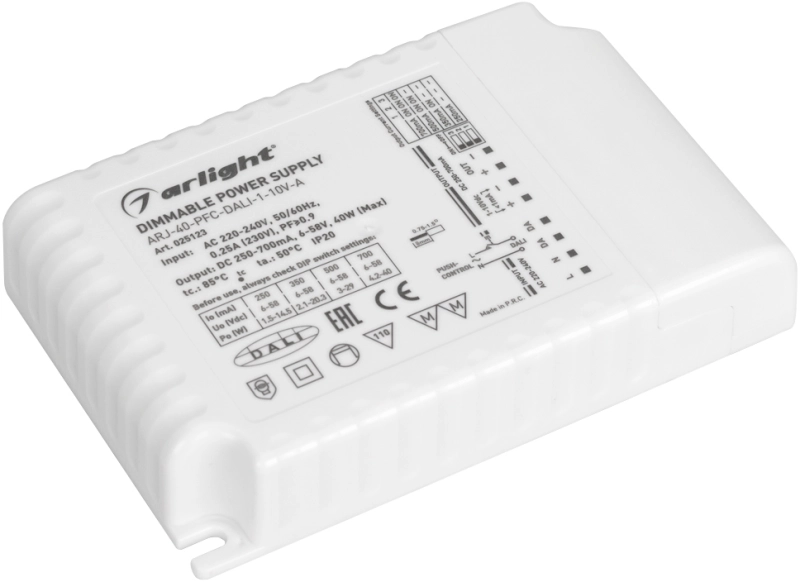   ARJ-40-PFC-DALI-1-10V-A (40W, 250-700mA)