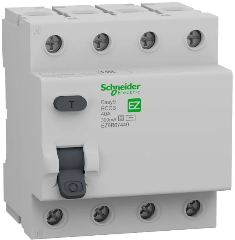     (/) Schneider Easy 9 - 4P - 40A - AC-S - 300mA