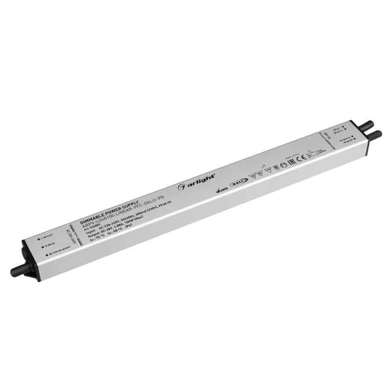   ARPV-LG48100-LINEAR-PFC-DALI2-PD (48V, 2.08A, 100W) (Arlight, IP67 , 5 )