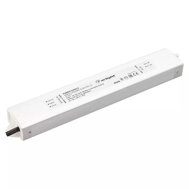   ARPV-LG24080-SLIM-PFC-D (24V, 3.3A, 80W) (Arlight, IP67 , 5 )