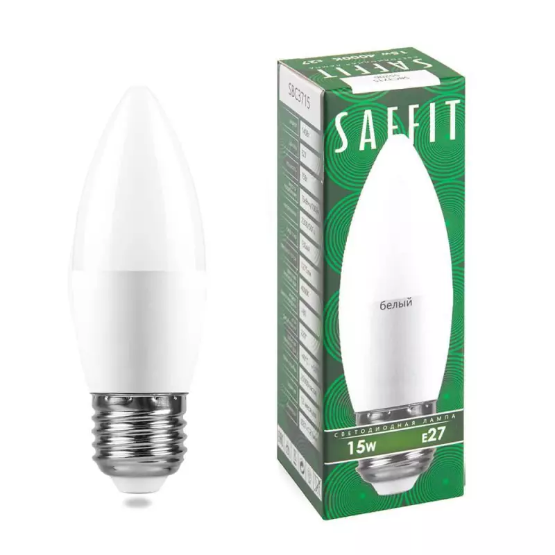   Saffit E27 15W 4000K  SBC3715 55206