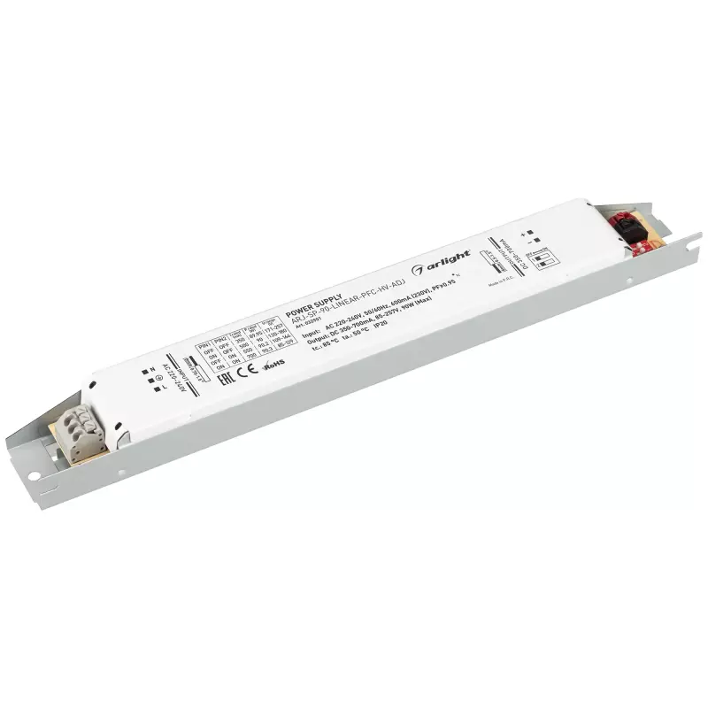   ARJ-SP-90-LINEAR-PFC-HV-ADJ (90W, 350-700mA) (Arlight, IP20 , 5 )