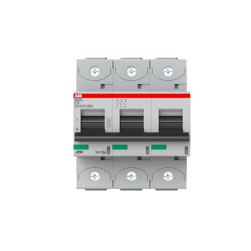   ABB S803C - 3P - 16A - C - 25kA - 3M - 400