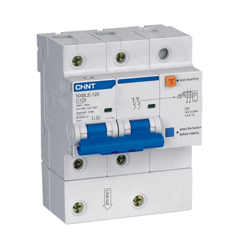   () Chint NXBLE-125 - 3P+N - 100A - AC - 100mA -  C - 10kA