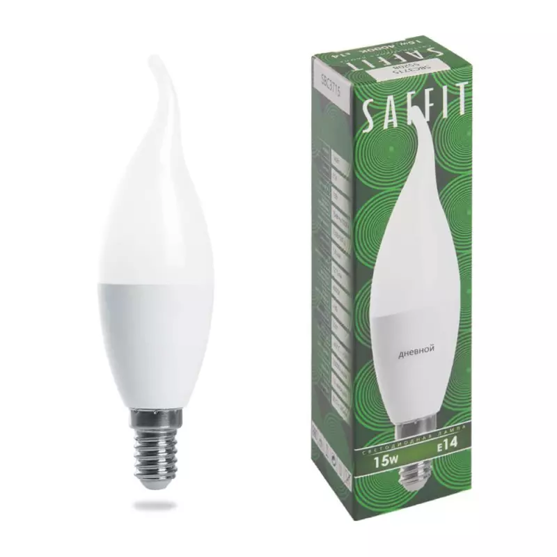   Saffit E14 15W 6400K  SBC3715 55208