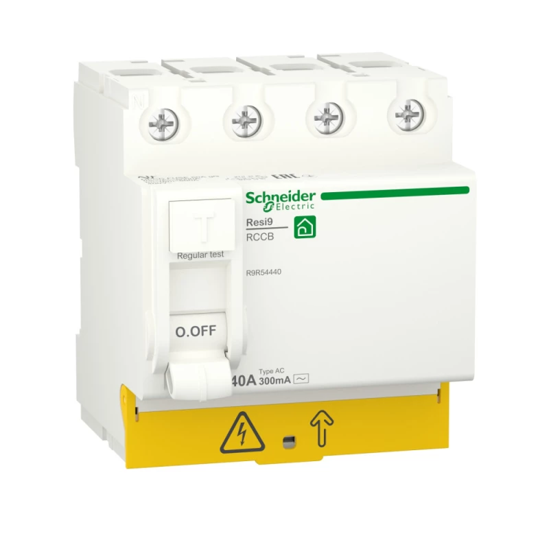    (/) Schneider Resi9 - 3P+N - 40A - AC - 300mA