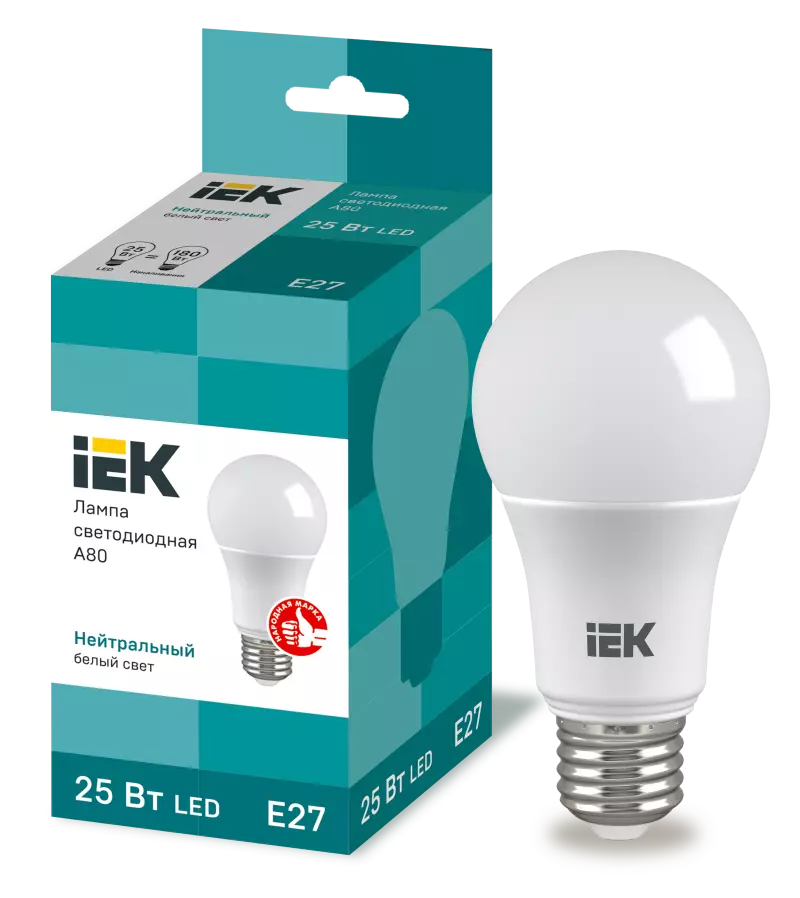  LED A80  25 230 4000 E27 IEK