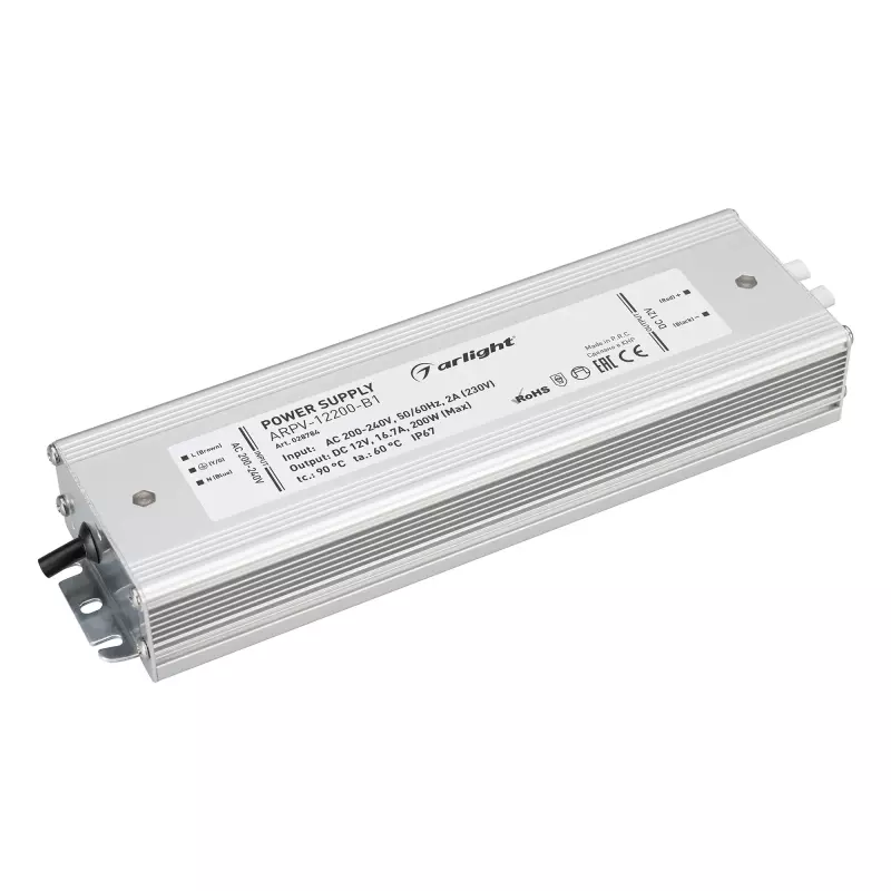   ARPV-12200-B1 (12V, 16,7A, 200W)