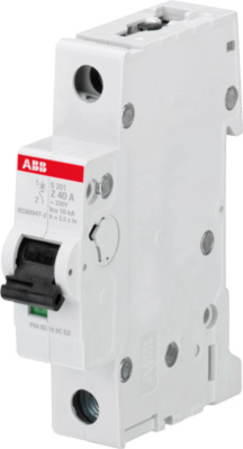   ABB S201M - 1P - 4A -  Z - 15kA - 1M