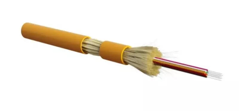 Hyperline FO-DT-IN-50-24-HFLTx-OR  - 50/125 (OM2) , 24 ,    (tight buffer),   , HFLTx, 40C  +70C, 