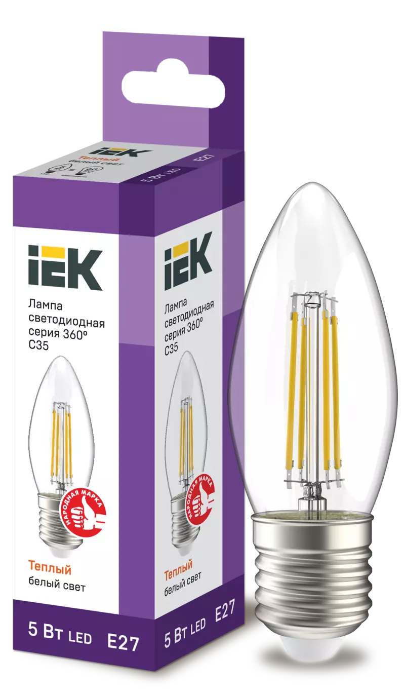  LED C35  . 5 230 3000 E27  360 IEK