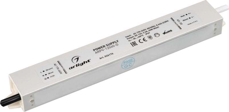   ARPV-12040-D (12V, 3.3A, 40W)